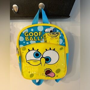SpongeBob SquarePants Goof Ball- Kids Bag - Yellow and Blue